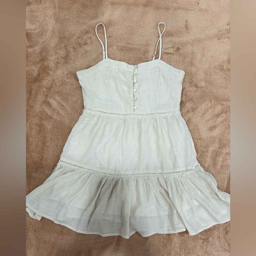 Love Tree Green Tiered Ruffled Sundress